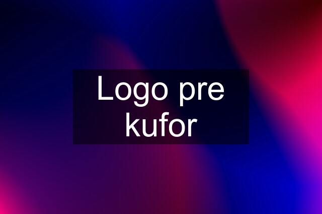 Logo pre kufor