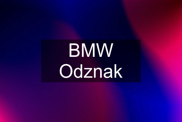 BMW Odznak