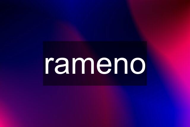 rameno