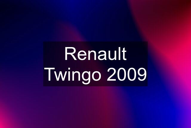 Renault Twingo 2009