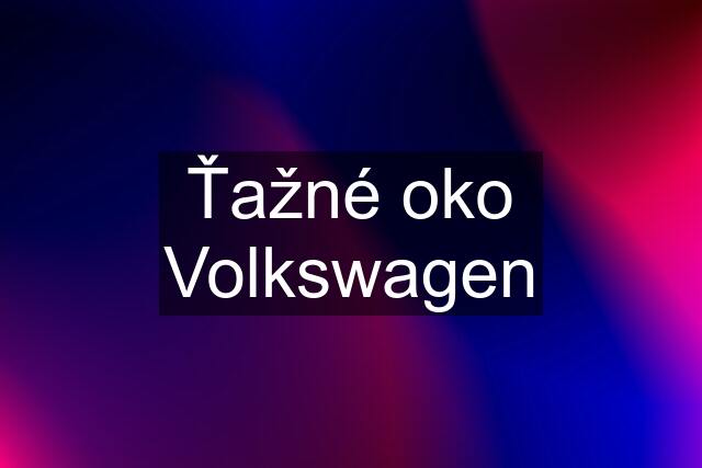 Ťažné oko Volkswagen