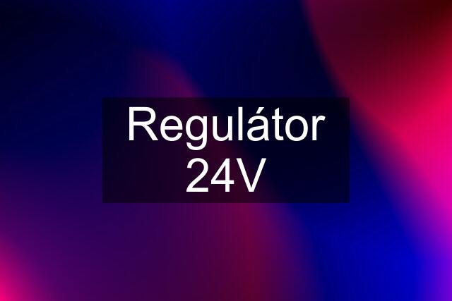 Regulátor 24V