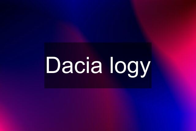 Dacia logy