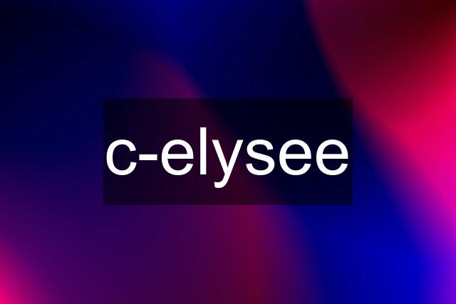 c-elysee