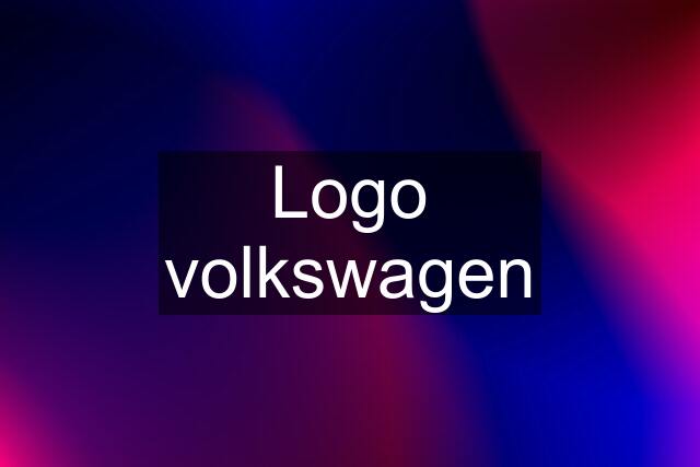 Logo volkswagen