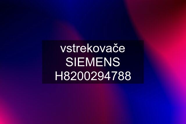 vstrekovače SIEMENS H8200294788