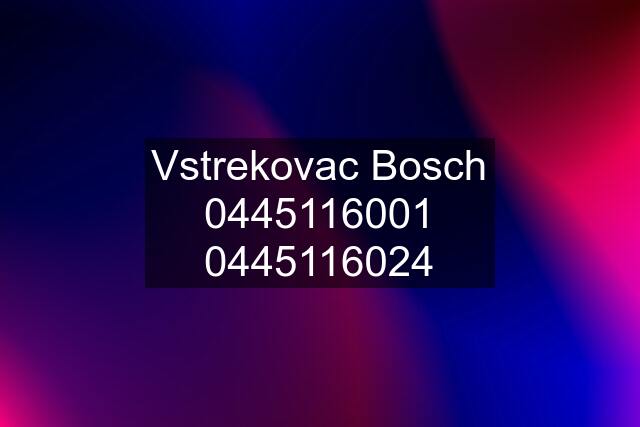 Vstrekovac Bosch 