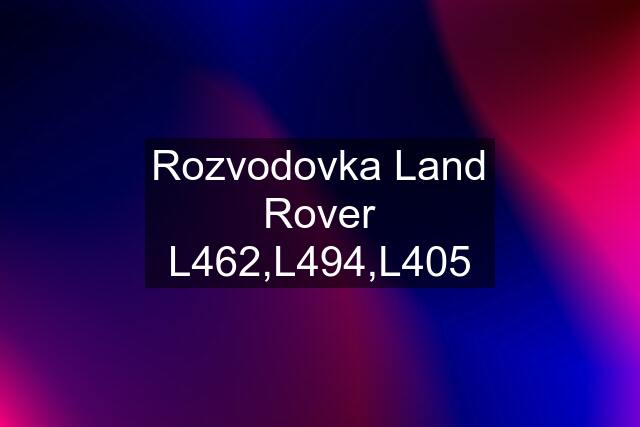 Rozvodovka Land Rover L462,L494,L405