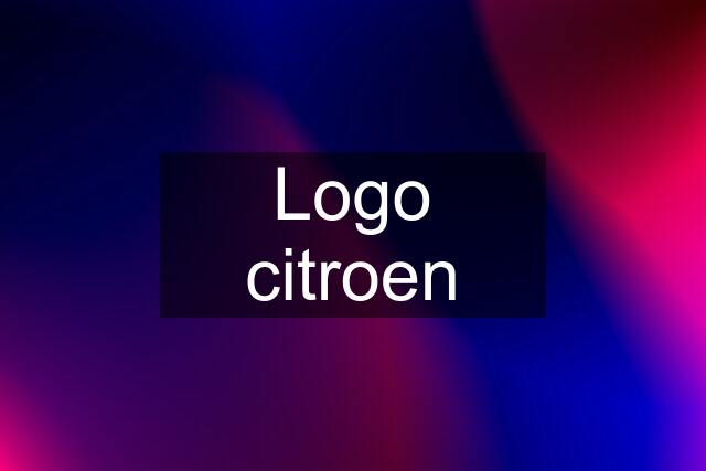 Logo citroen