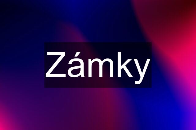 Zámky