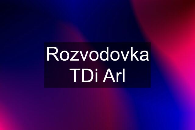 Rozvodovka TDi Arl