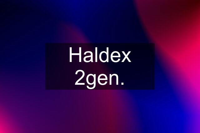 Haldex 2gen.