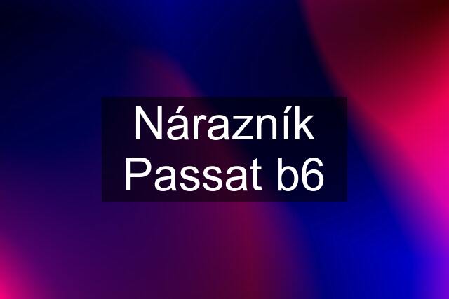 Nárazník Passat b6