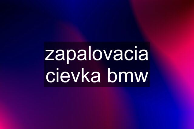 zapalovacia cievka bmw