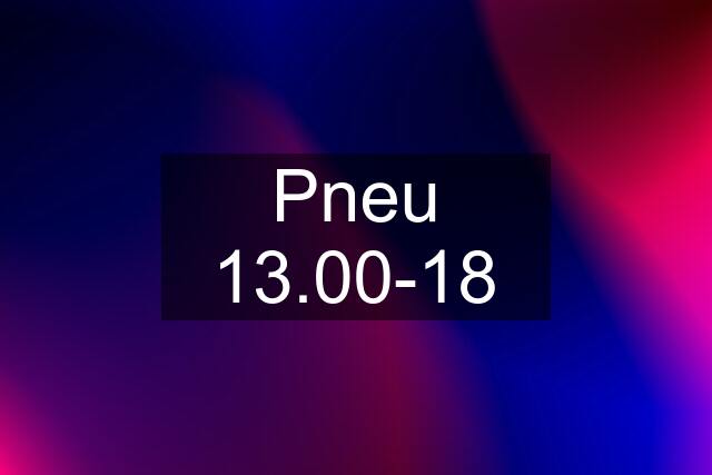 Pneu 13.00-18