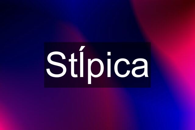 Stĺpica