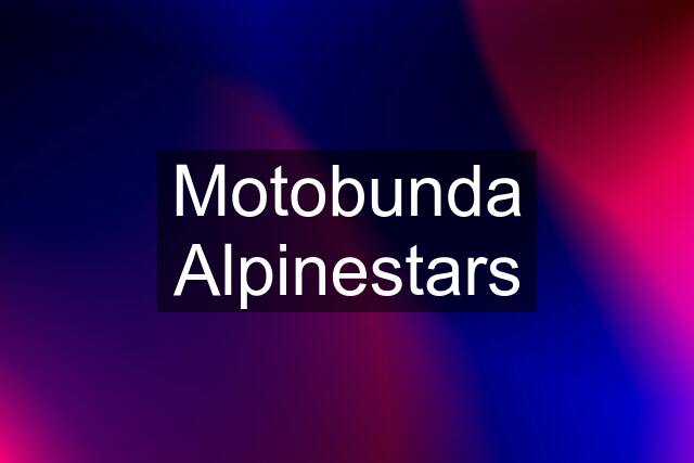 Motobunda Alpinestars