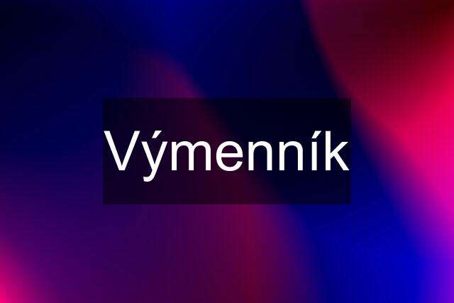 Výmenník