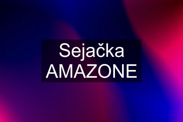 Sejačka AMAZONE