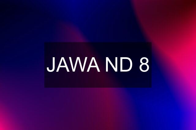 JAWA ND 8