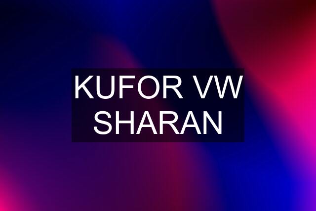 KUFOR VW SHARAN