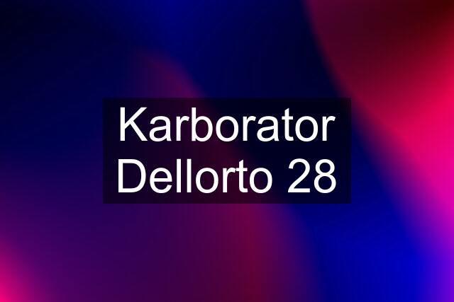 Karborator Dellorto 28