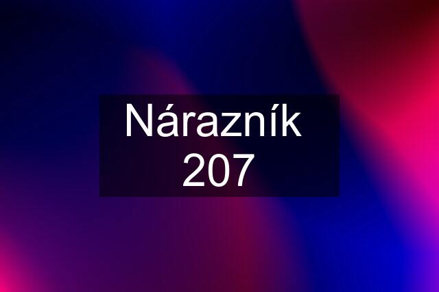 Nárazník  207