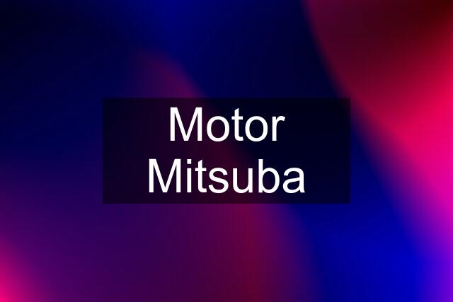 Motor Mitsuba