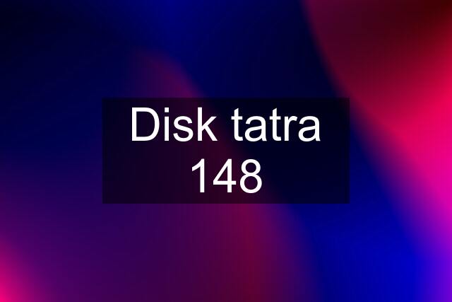 Disk tatra 148