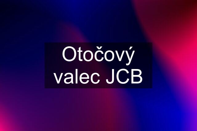 Otočový valec JCB