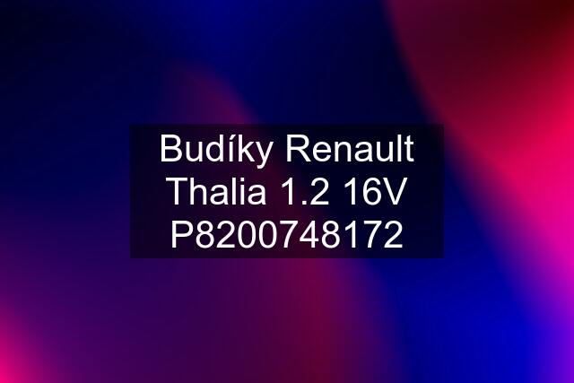 Budíky Renault Thalia 1.2 16V P8200748172