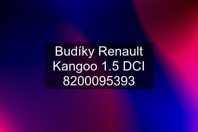 Budíky Renault Kangoo 1.5 DCI 8200095393