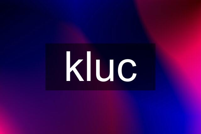 kluc