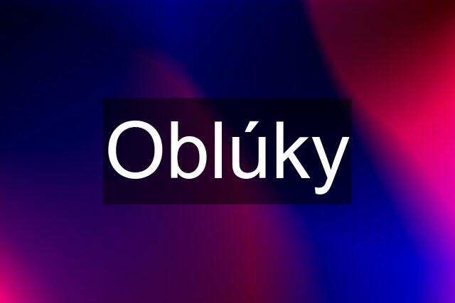 Oblúky