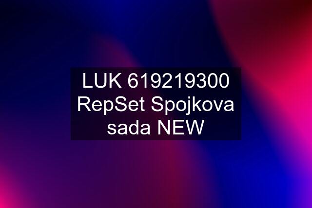 LUK 619219300 RepSet Spojkova sada NEW