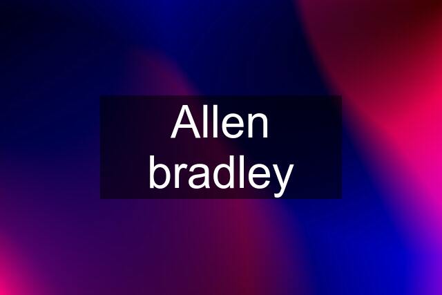 Allen bradley