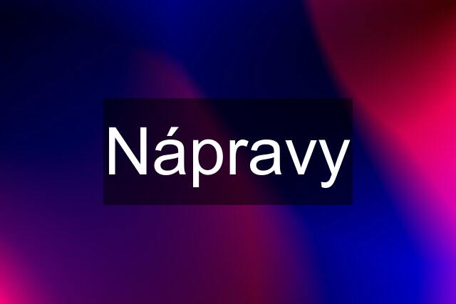 Nápravy