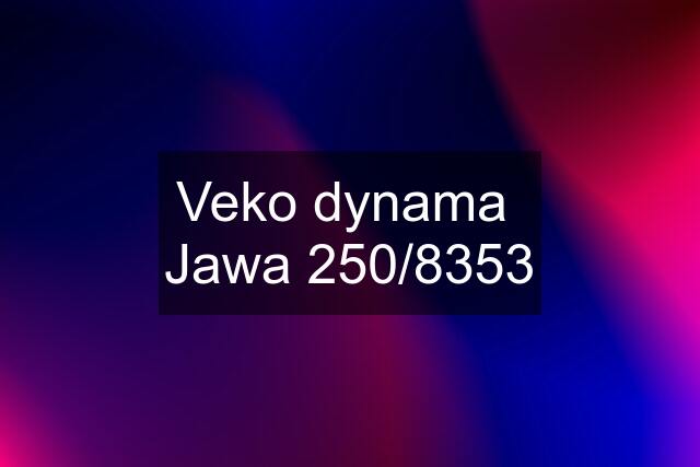 Veko dynama  Jawa 250/8353