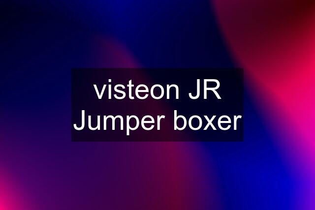 visteon JR Jumper boxer