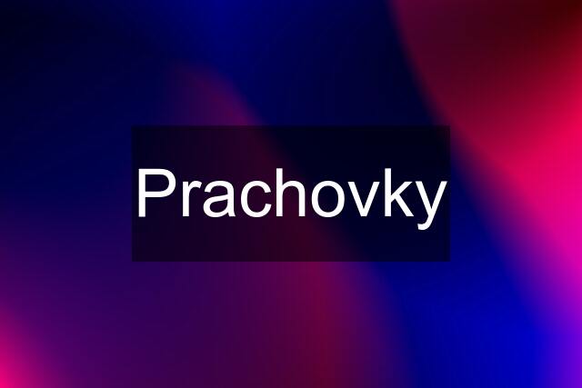 Prachovky