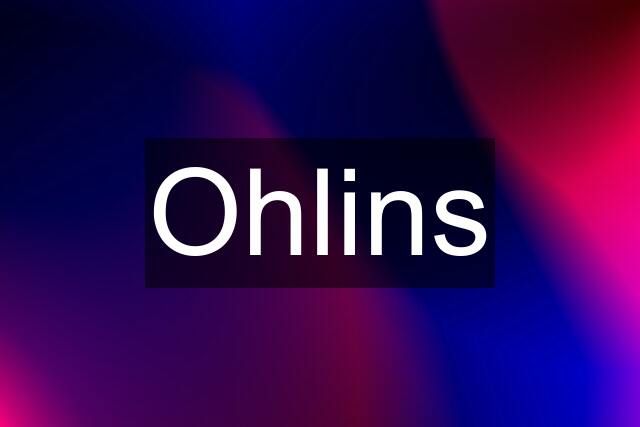 Ohlins