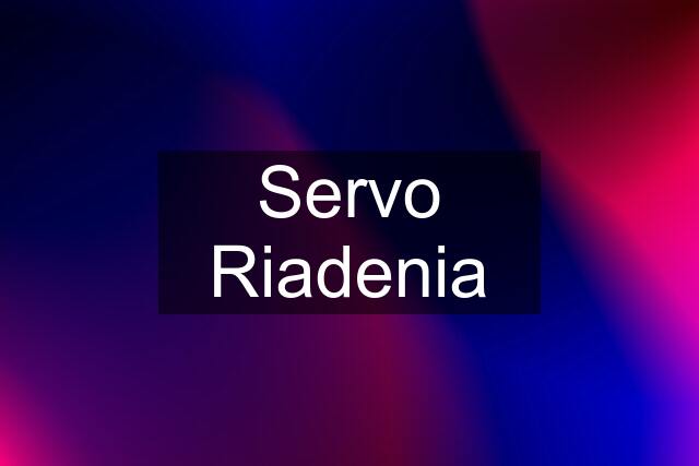 Servo Riadenia