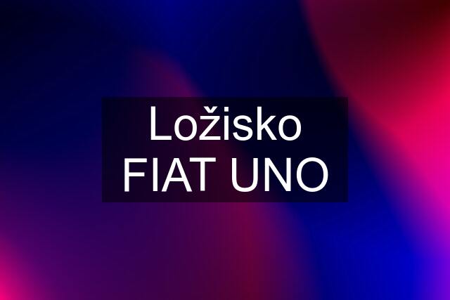 Ložisko FIAT UNO