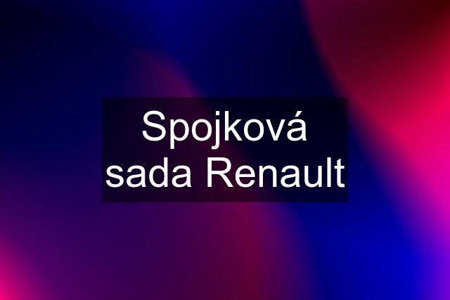 Spojková sada Renault