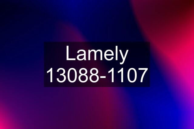 Lamely 13088-1107