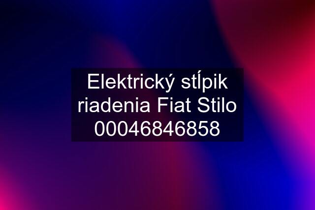 Elektrický stĺpik riadenia Fiat Stilo 8