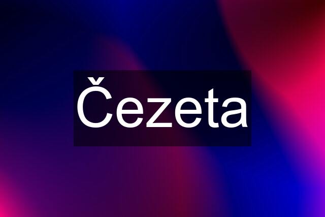 Čezeta