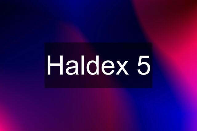 Haldex 5