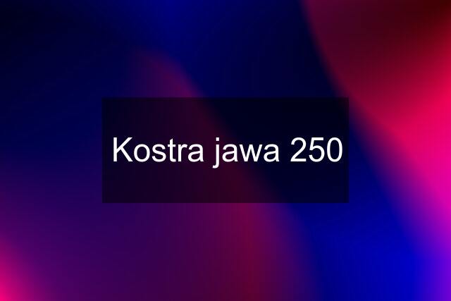 Kostra jawa 250