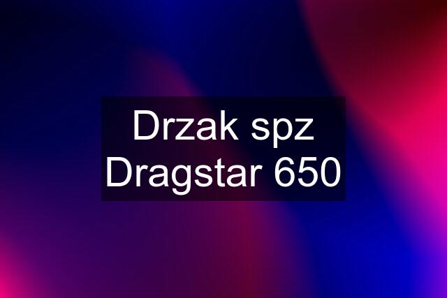 Drzak spz Dragstar 650